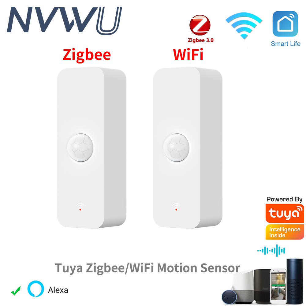 Home Improvement And Hardware - Tuya WiFi Zigbee PIR Motion Sensor