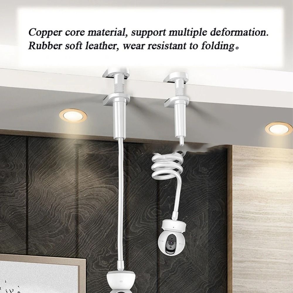 Home Improvement And Supply - Punch-free Security Camera Clip Holder Home