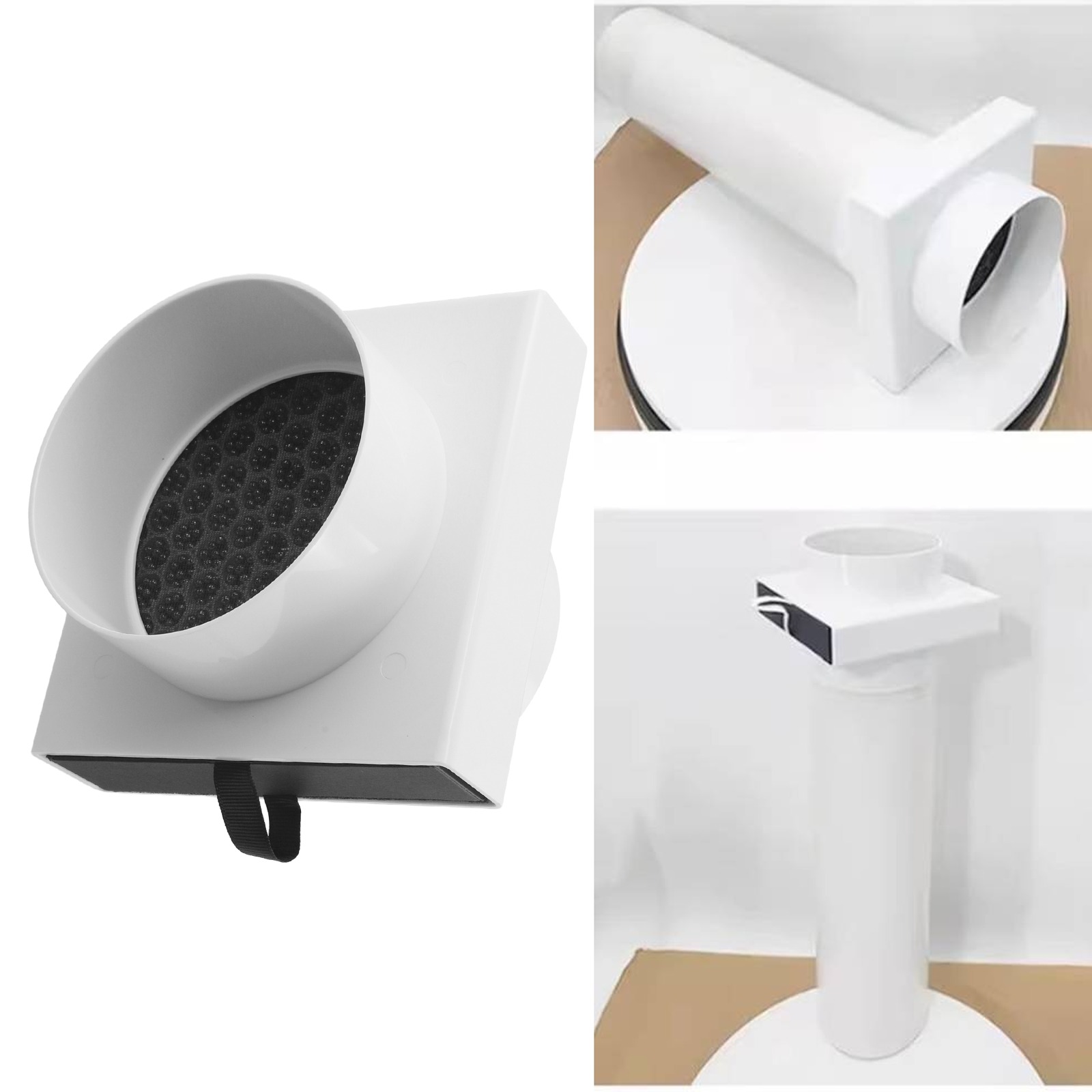 Home Improvement Stores - Duct Air Filter High-Efficiency HEPA Duct