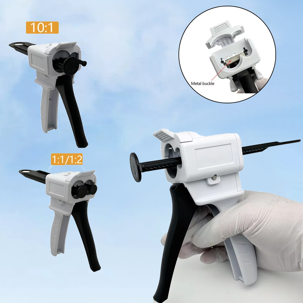 Caulking Gun Dispensing - Dental Impression Mixing Silicone Rubber Tray