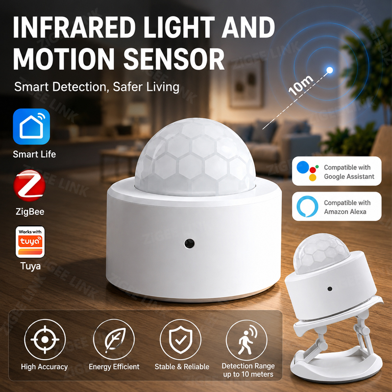Home Improvement And Hardware - ZigBee 3.0 PIR Motion Sensor Wireless