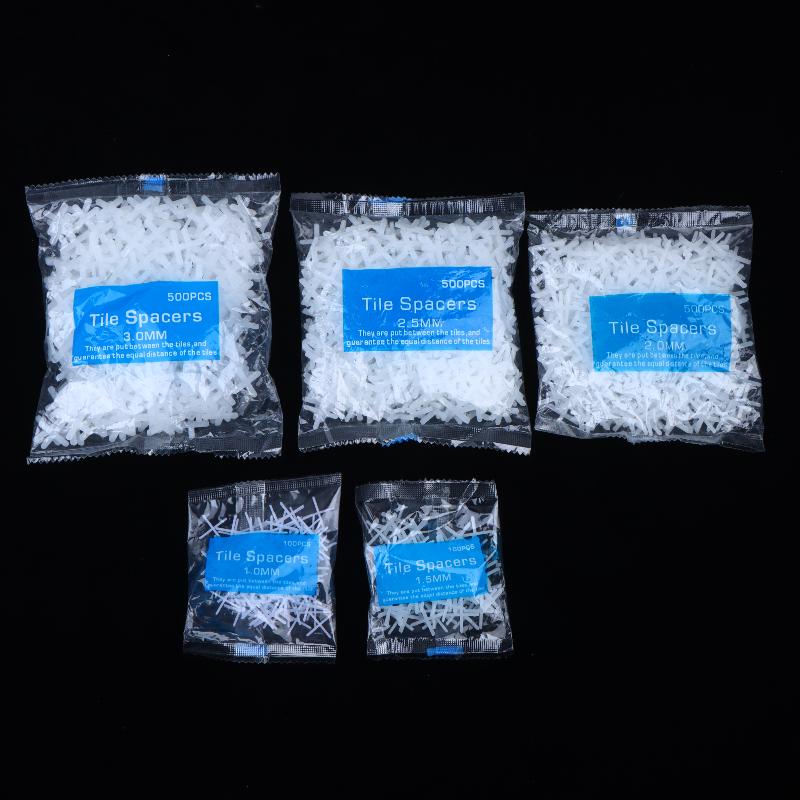 Tile Leveling Clip - 【CCA】1Bag 1/1.5/2/2.5/3mm Tile Spacer Cross Tile