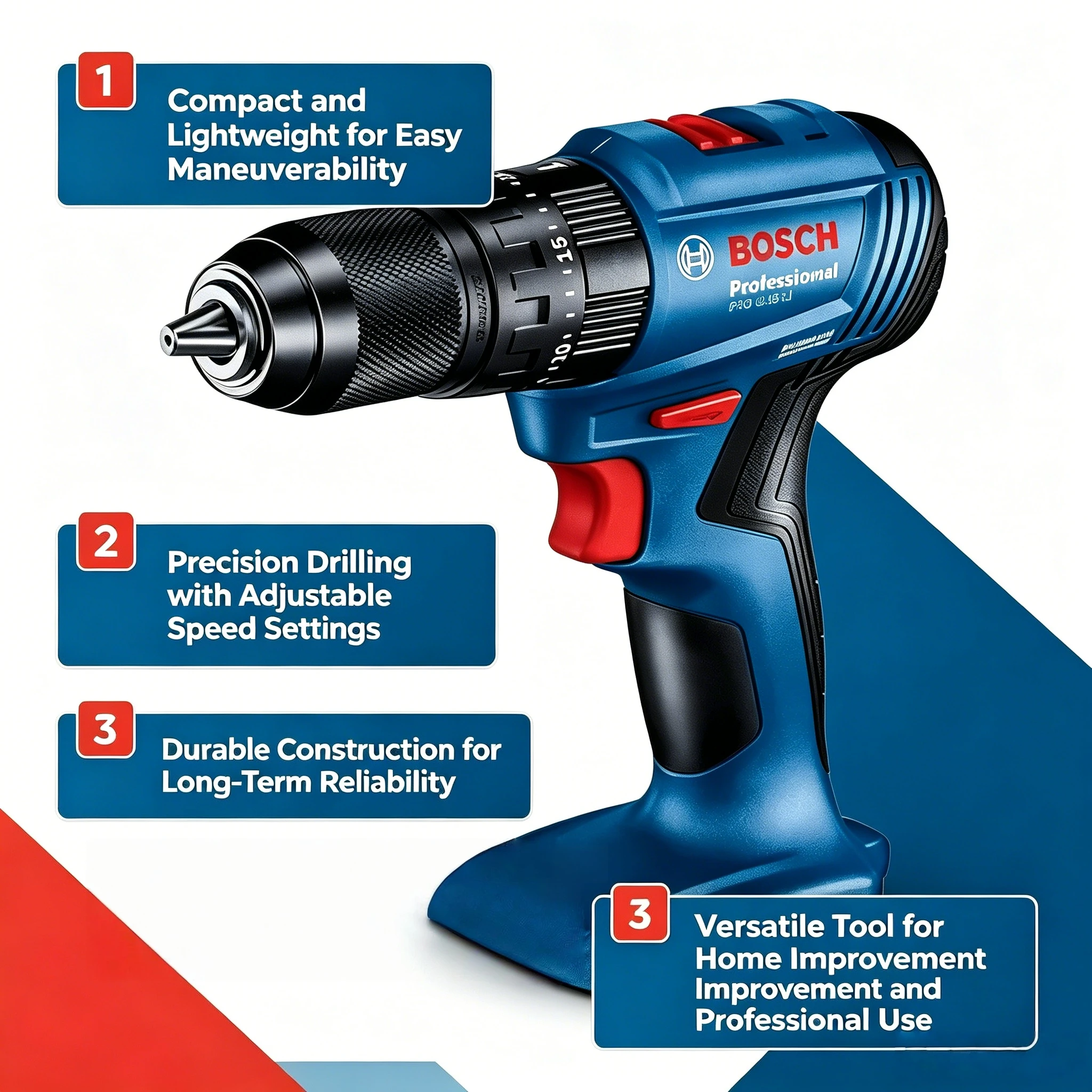 Bosch GSB 185-LI 18V Cordless  - огляд і ціна Bosch Drill Gsb 18V