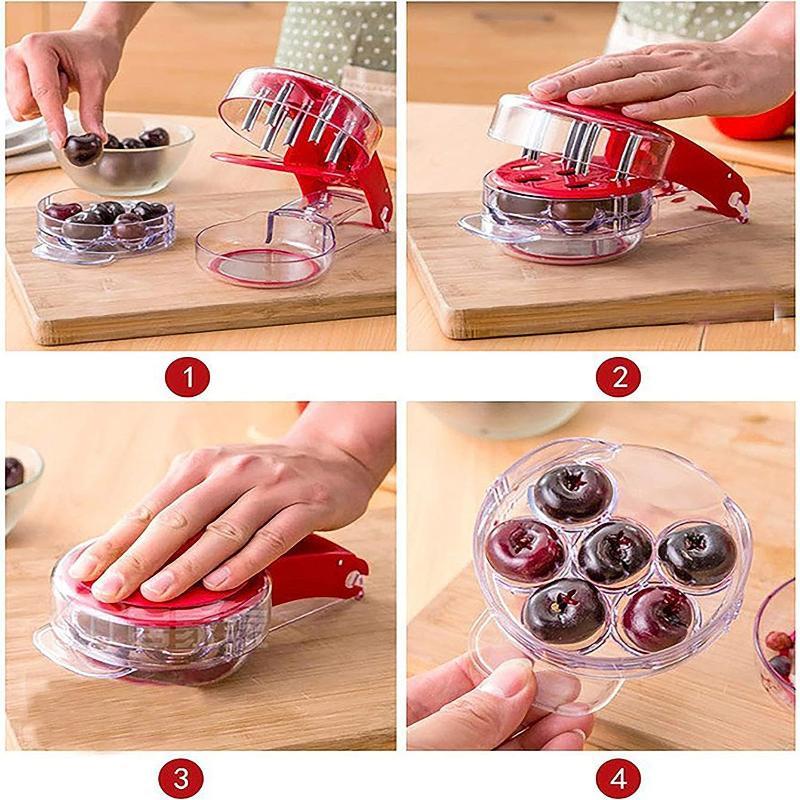 Cherry Pitter Tool 6 Slots Fas - огляд і ціна Home Improvement Tim