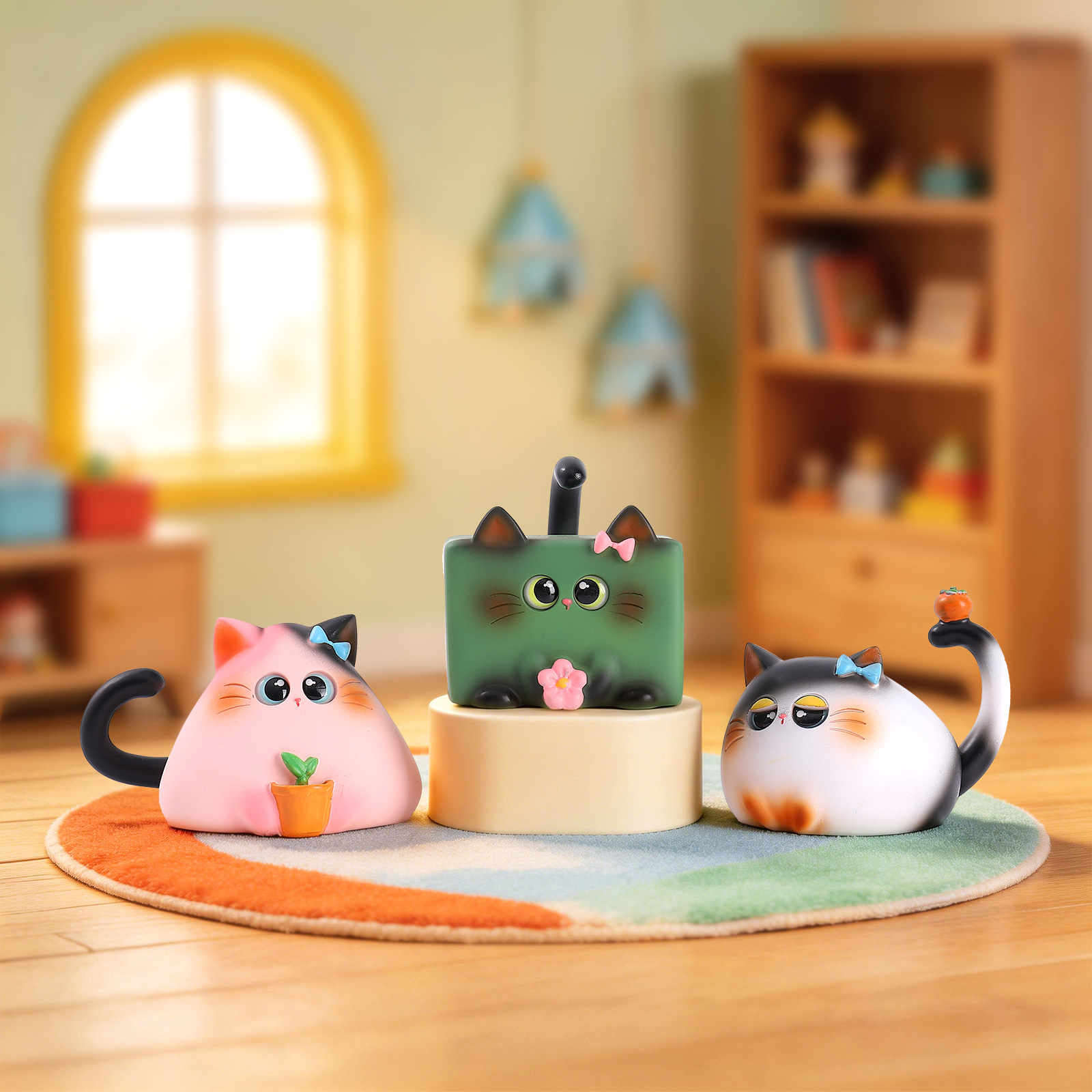 Blind Box Cat Figurine Resin C - огляд і ціна Home Improvement And Hardware