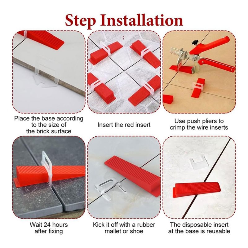 AAAN-For Floor Wall Tiles Comp - огляд і ціна Tile Leveling Clip