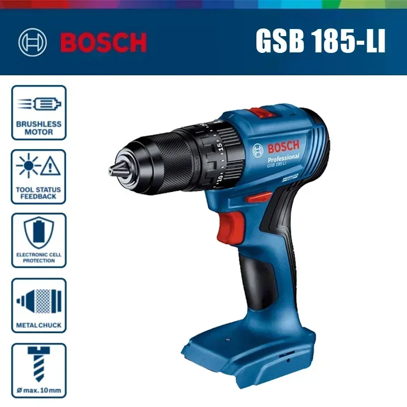 Bosch GSB 185-LI 18V Brushless - огляд і ціна Bosch Drill Gsb 18V