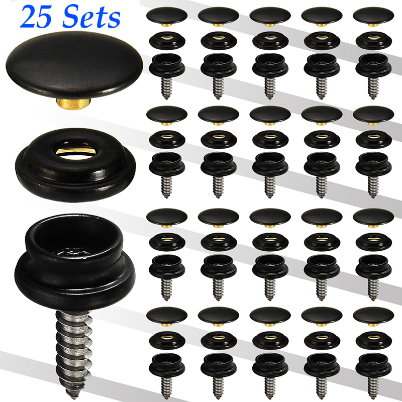 75pcs/set Snap Fastener Button - огляд і ціна Home Improvement Stores