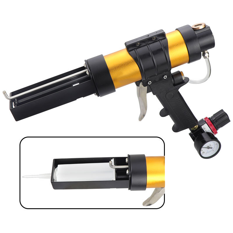 50ml 1: 1 Air Epoxy Resin Dual - огляд і ціна Caulking Gun Dispensing