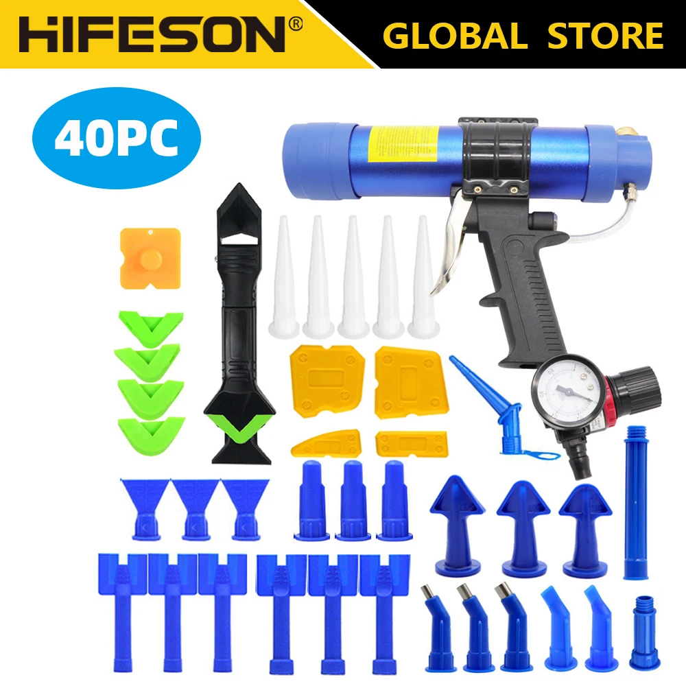310ML Caulking Gun Pneumatic C - огляд і ціна Caulking Gun Dispensing