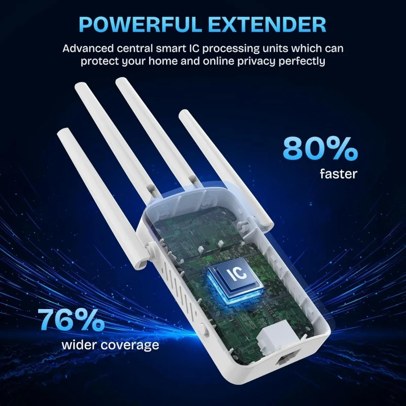 1200Mbps Dual Band WiFi Repeat - огляд і ціна Home Improvement And Hardware