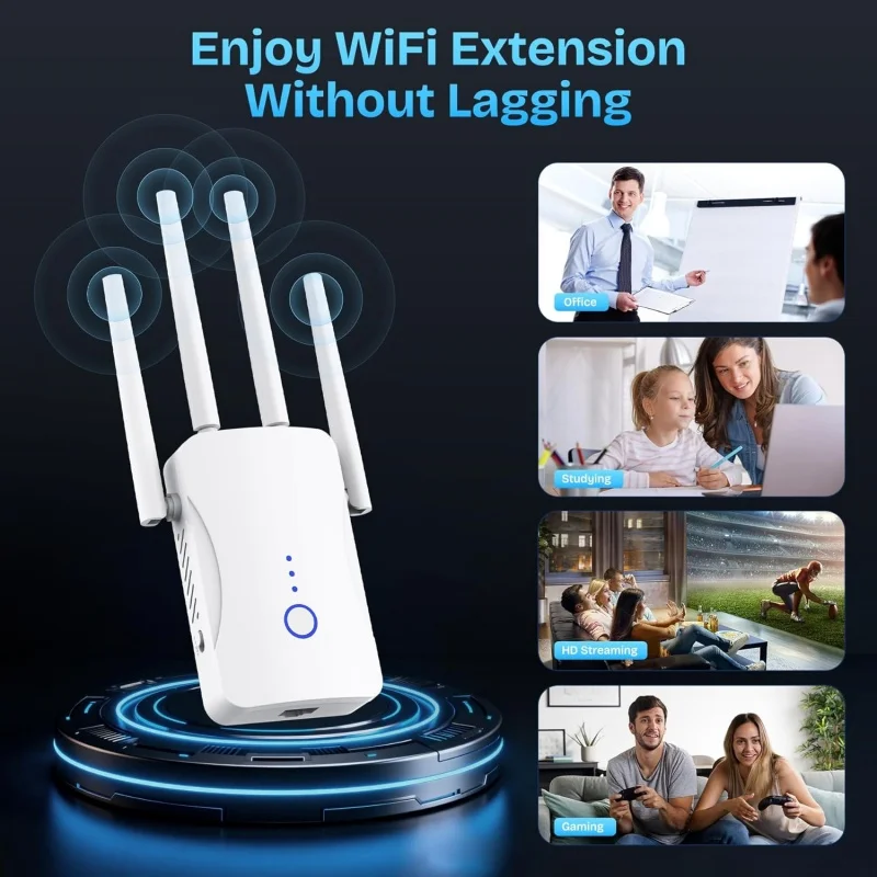 1200Mbps Dual Band WiFi Repeat - огляд і ціна Home Improvement And Hardware