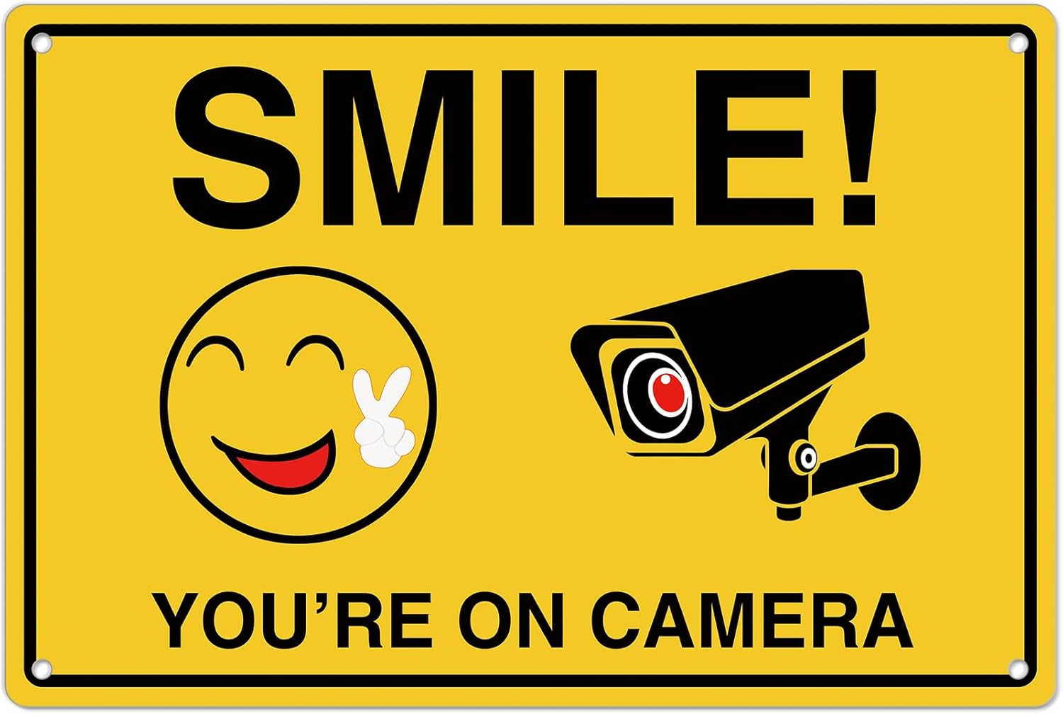 Smile Youre On Camera Signs ;  - огляд і ціна Home Improvement And Hardware