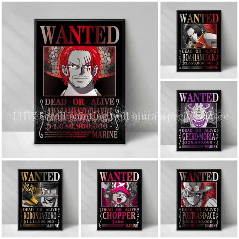 Famous Anime ONE PIECE Wanted  - огляд і ціна Home Improvement Furniture