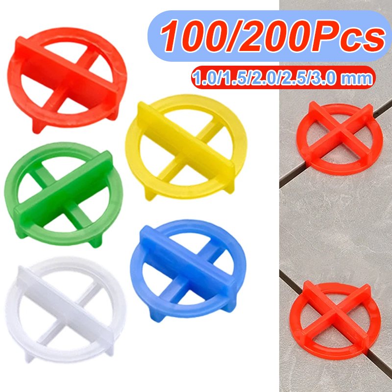 100/200Pcs Porcelain Tile Spac - огляд і ціна Tile Leveling Clip