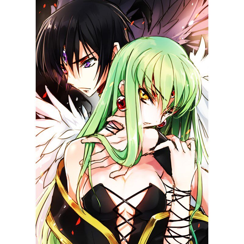 Code Geass Unframed Canvas Pos - огляд і ціна Home Improvement Furniture