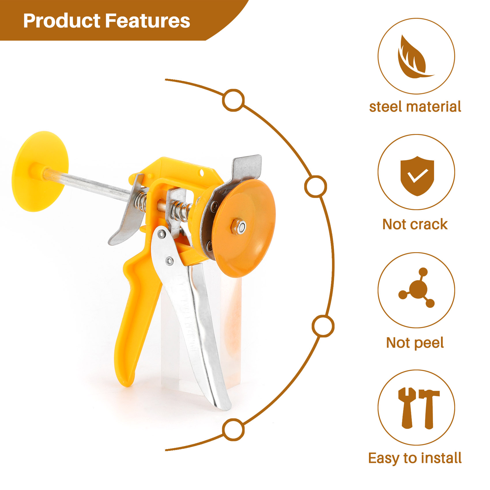HOT-2Pcs Tile Leveling System  - огляд і ціна Tile Leveling Clip