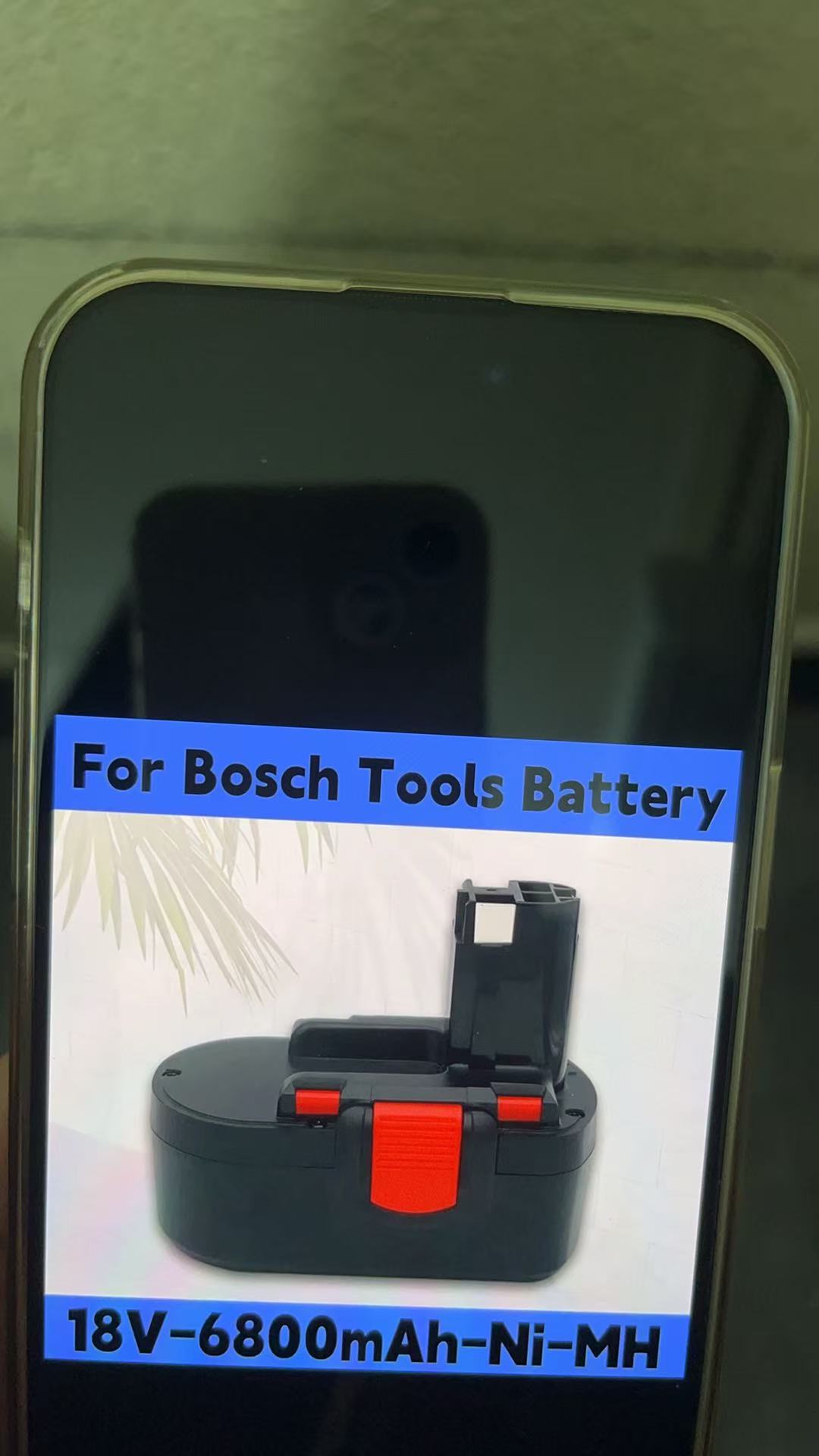 18V 6800mAh Battery For Bosch  - огляд і ціна Bosch Drill Gsb 18V