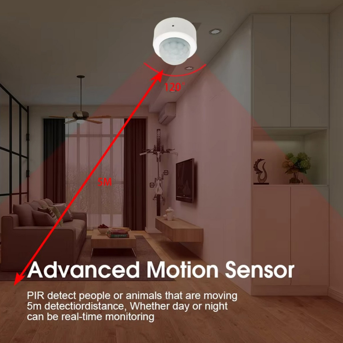 Zigbee3.0 Mini PIR Human Motio - огляд і ціна Home Improvement And Hardware