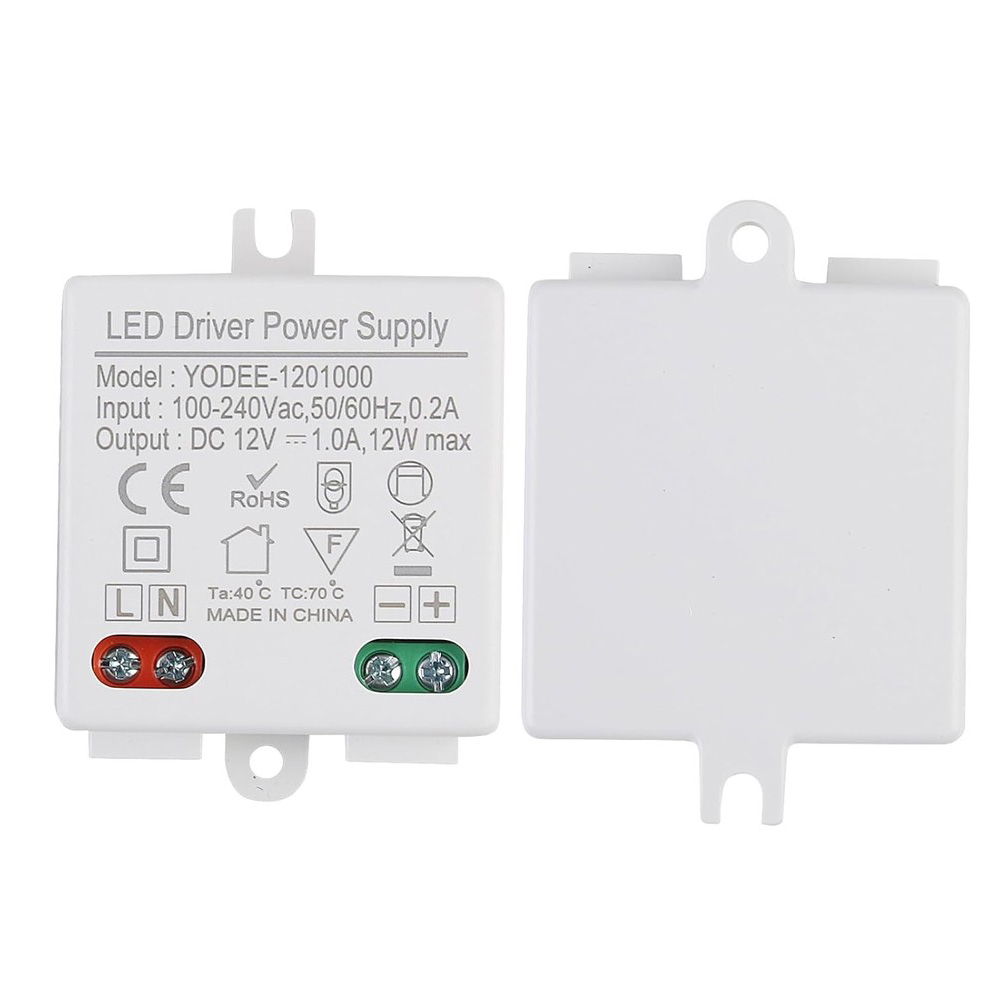 2PCS Compact 12W LED Power Sup - огляд і ціна Home Improvement And Supply