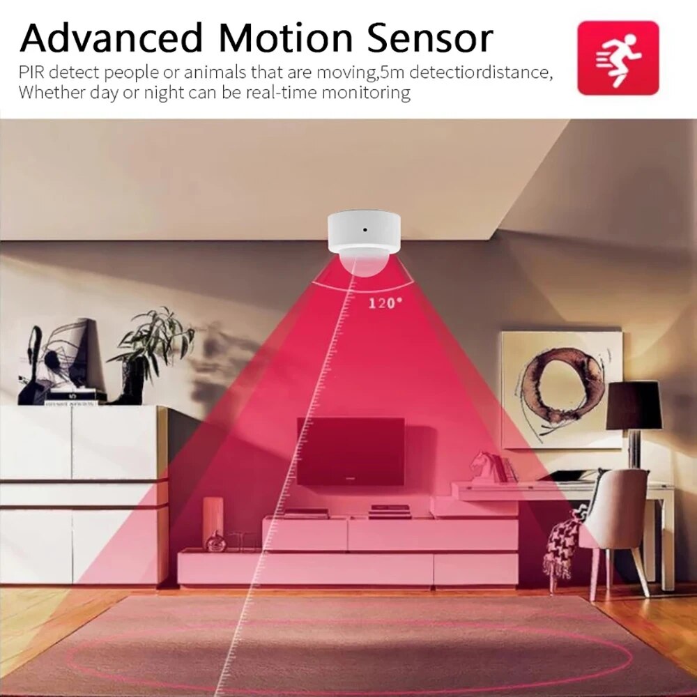Zigbee Mini PIR Motion Sensor  - огляд і ціна Home Improvement And Hardware