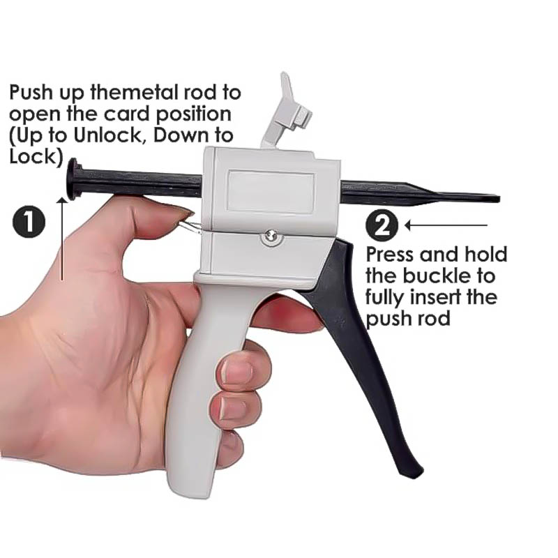 30ml 50ml Ratio 1:1 / 2:1 / 10 - огляд і ціна Caulking Gun Dispensing