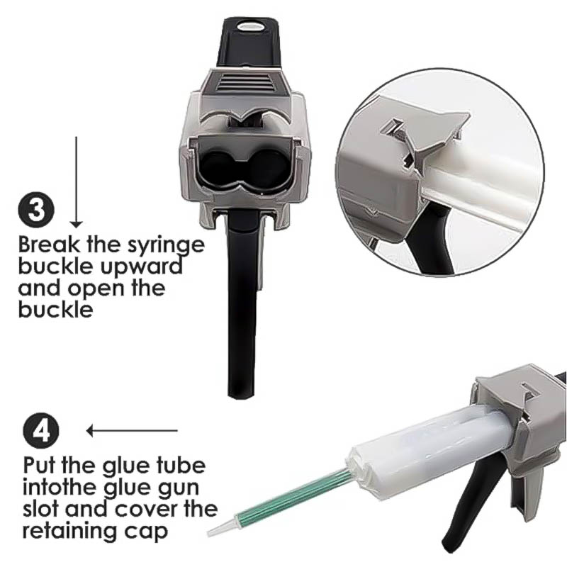 30ml 50ml Ratio 1:1 / 2:1 / 10 - огляд і ціна Caulking Gun Dispensing