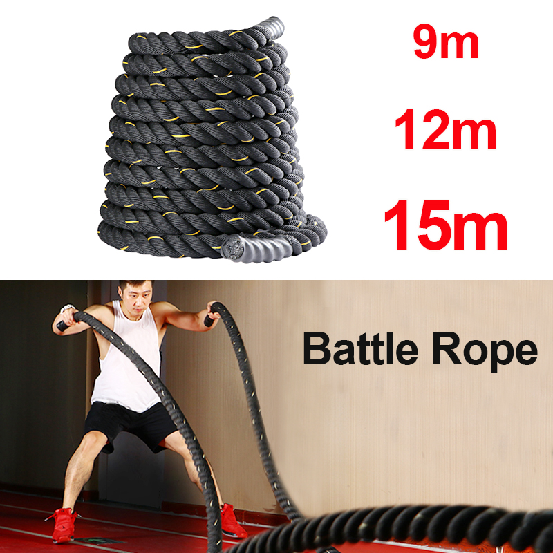 9M/12M/15M Fitness Battle Rope - огляд і ціна Home Improvement Man