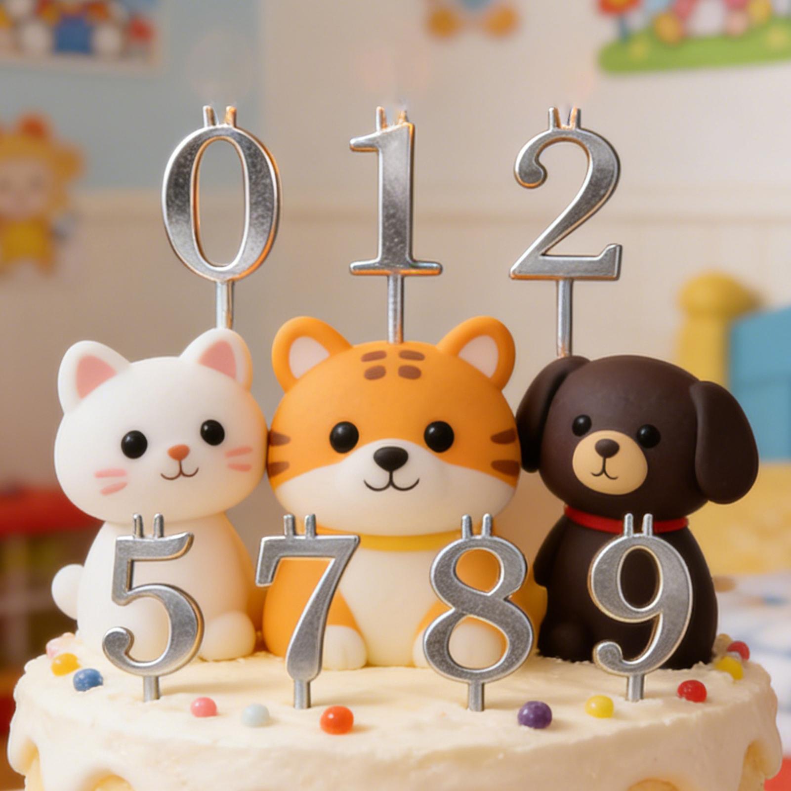 10pcs 0-9 Number Cake Toppers  - огляд і ціна Home Improvement Tim